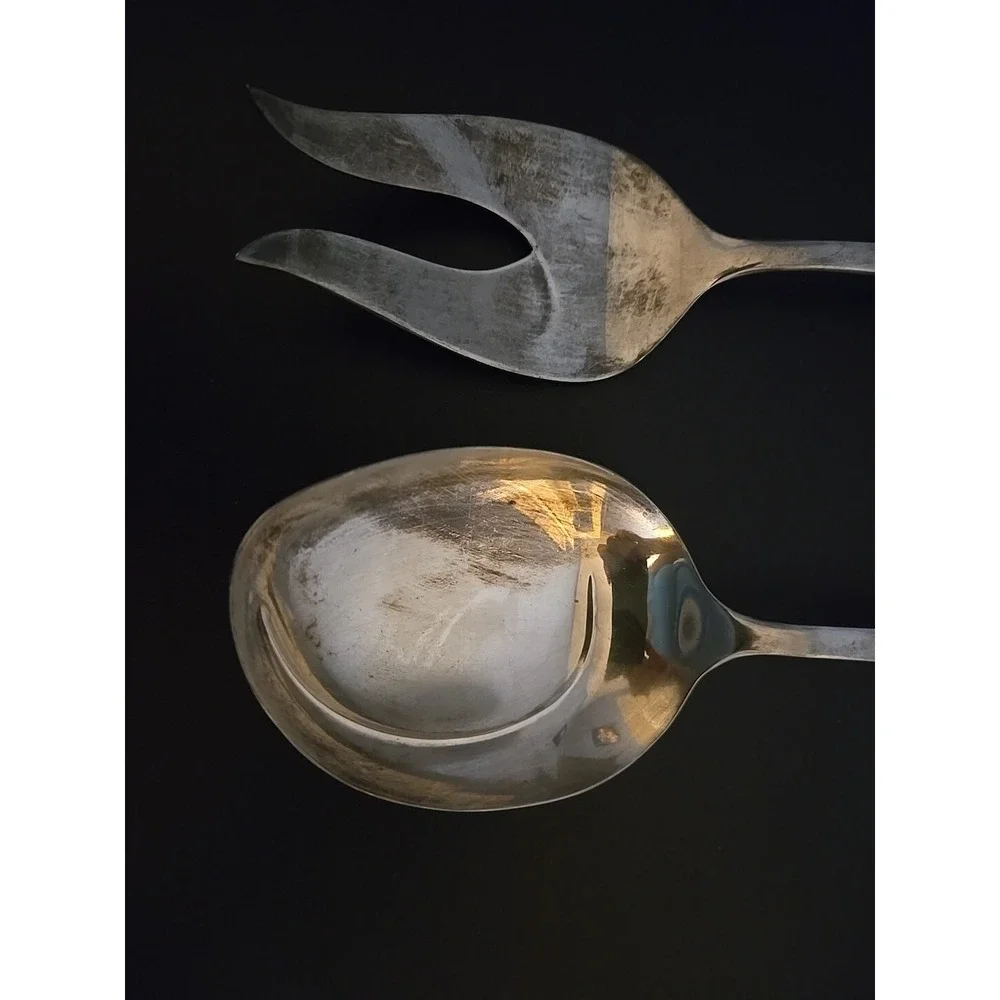 Holmes & Edwards Silverplate  WOODSONG ‎ BUFFET SERVING SET 9 1/4